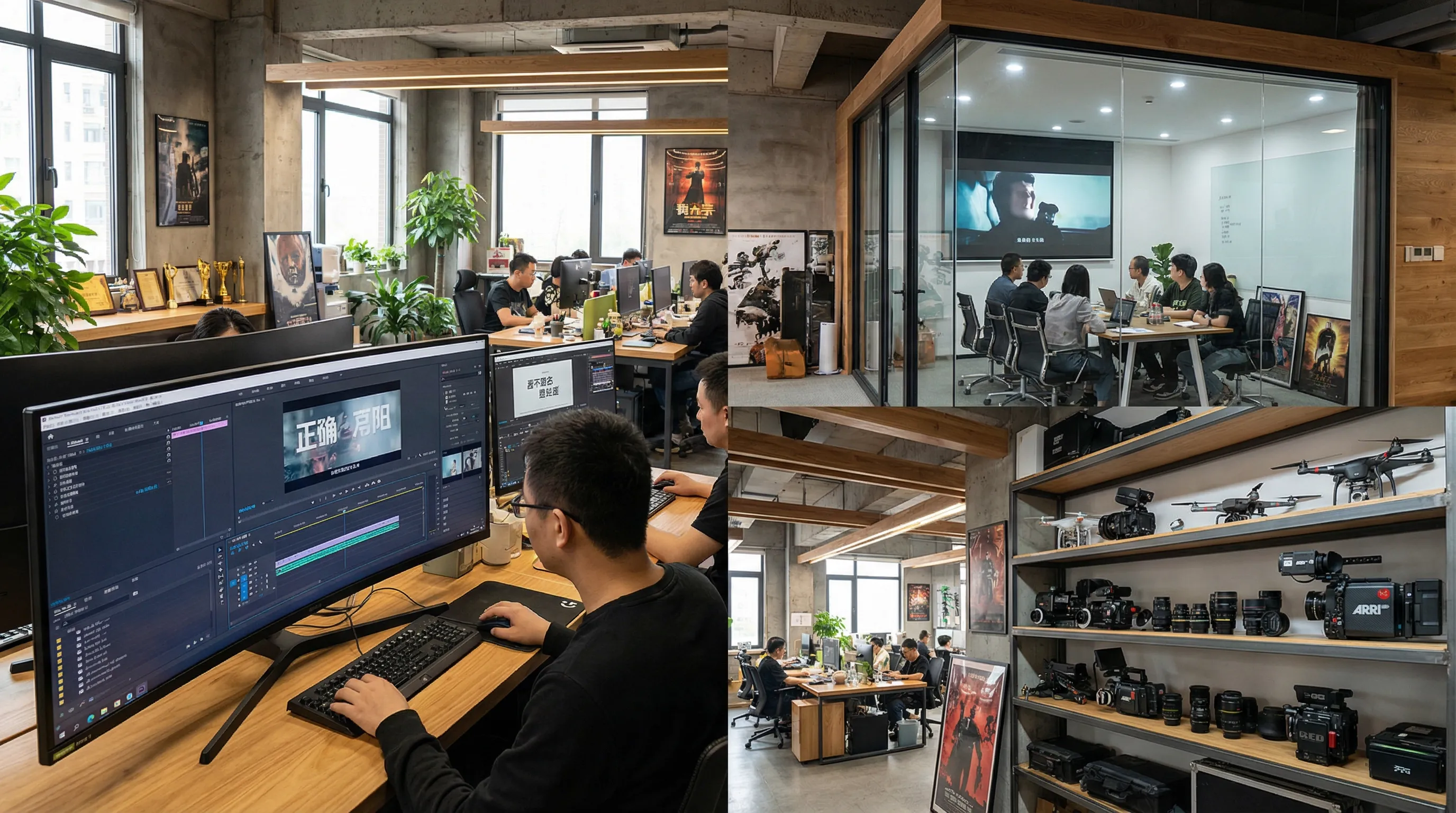 海角社区影视传媒公司办公室